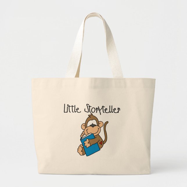Grand Tote Bag Peu de conteur (Devant)