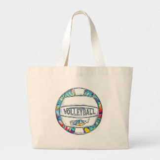 Grand Tote Bag Peut la fouille d'U il colorant de cravate