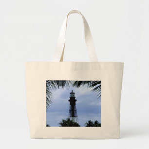 Grand Tote Bag Phare d'admission de Hillsboro