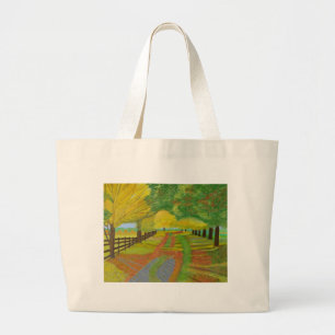 Grand Tote Bag Pièges d'autumn