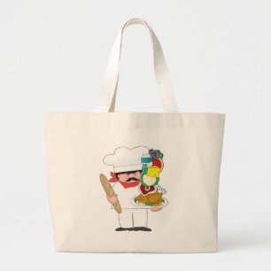 Grand Tote Bag Pile de chef