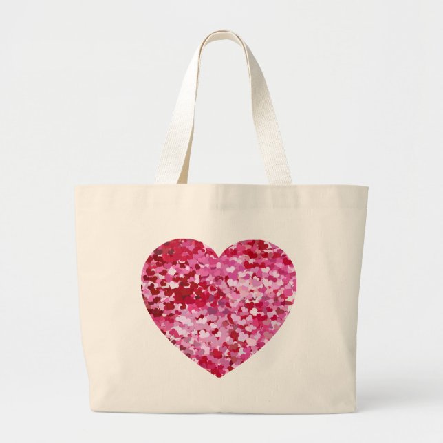 Grand Tote Bag Pink Confeti (Devant)