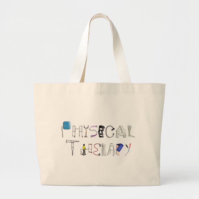 Grand Tote Bag Pinte au travail (Devant)