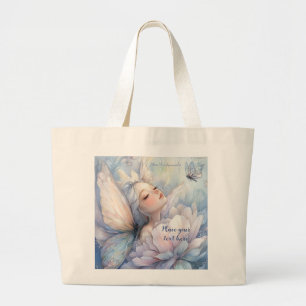 Grand Tote Bag Pivoine de l'Aube