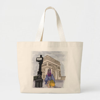Grand Tote Bag Place Charles de Gaulle Paris.
