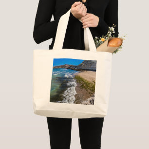 Grand Tote Bag Plage à Puerto Piramides, Argentine