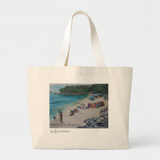 Grand Tote Bag Plage de Rio, plages de Rio de Janeiroby Sylvia L…