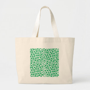 Grand Tote Bag Plusieurs Shamrocks