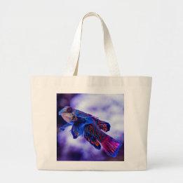 Grand Tote Bag Poisson Mandarin Goby