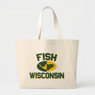 Grand Tote Bag Poisson Wisconsin