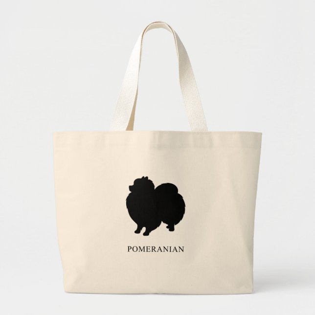 Grand Tote Bag Pomeranian (Devant)
