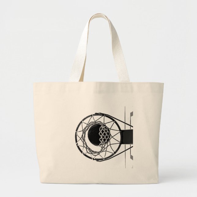 Grand Tote Bag Pop Art Basket (Devant)