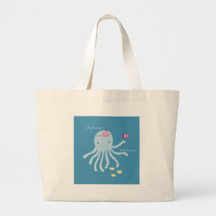 Grand Tote Bag poulpe