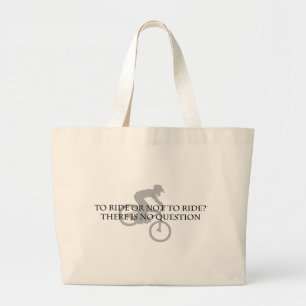 Grand Tote Bag Pour monter ou pas au Tour-Mt. Faire du vélo