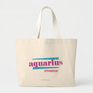 Grand Tote Bag Pourpre de Verseau