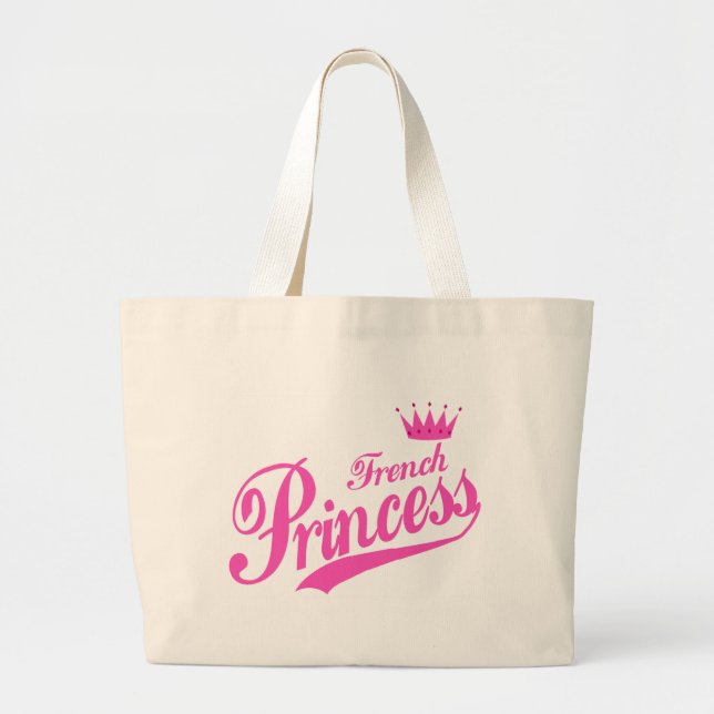 Grand Tote Bag Princesse française (Devant)