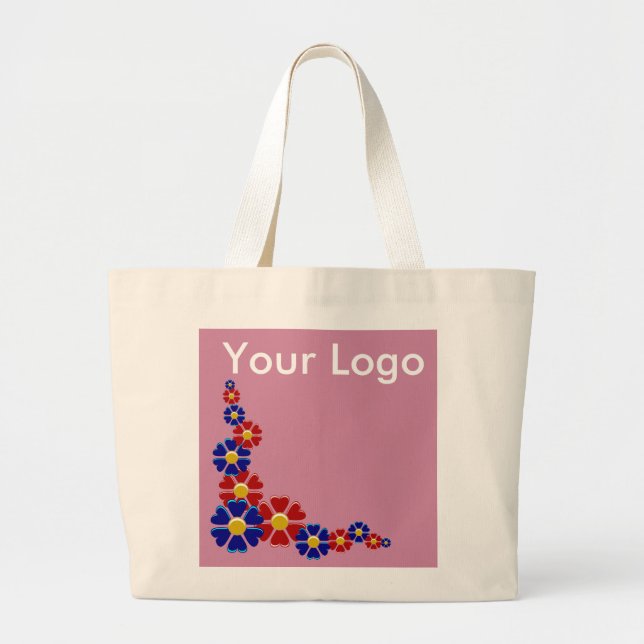 Grand Tote Bag Produits de promotion d'entreprise (Devant)