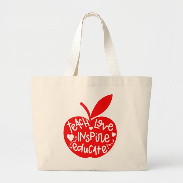 Grand Tote Bag Professeur Fourre-tout (Devant)
