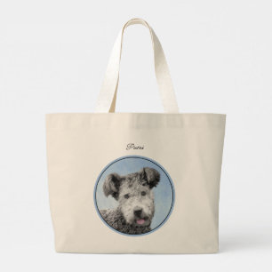 Grand Tote Bag Pumi Peinture Grey Pumik mignonne Original Pet Chi