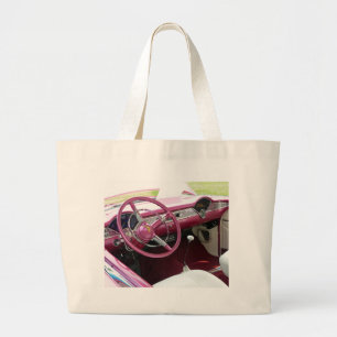 Grand Tote Bag Purple Chevy Bel Air