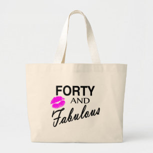 Grand Tote Bag Quarante et fabuleux