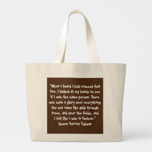 Grand Tote Bag Queen Harriet Tubman Jumbo Double Sd Fourre-tout -