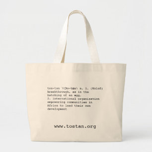 Grand Tote Bag Quel est Tostan ? Fourre-tout
