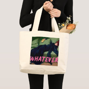 Grand Tote Bag Quel Que Soit L'Art Modifié, Drôle