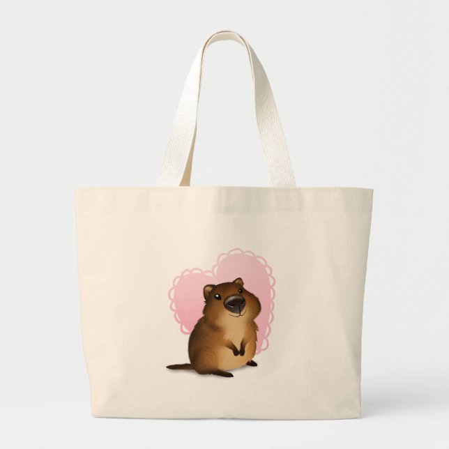 Grand Tote Bag Quokka (Devant)