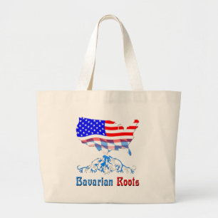 Grand Tote Bag Racines bavaroises américaines