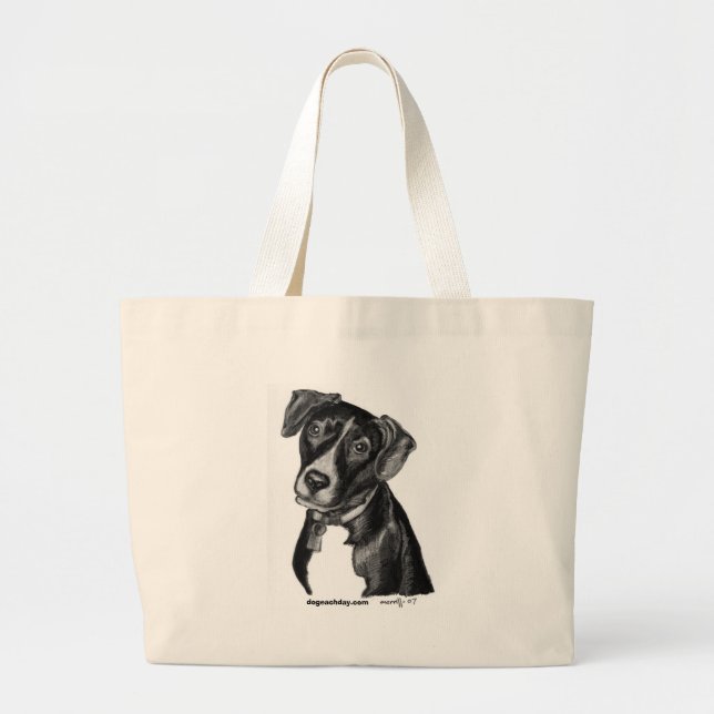 Grand Tote Bag raskol sur fourre-tout (Devant)
