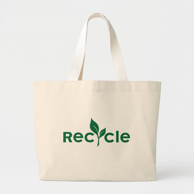 Grand Tote Bag Recycler (Devant)