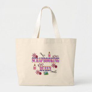 Grand Tote Bag Reine de Scrapbooking