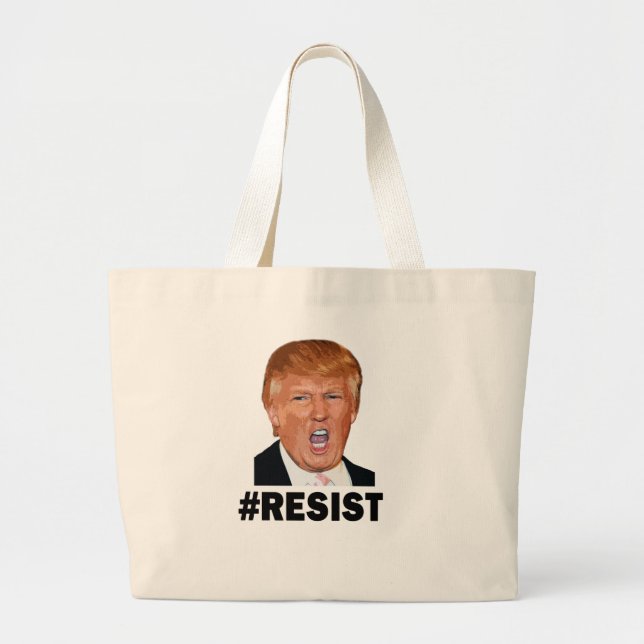 Grand Tote Bag Résister (Devant)