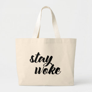 Grand Tote Bag Restez Woke