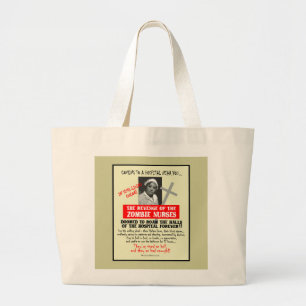 Grand Tote Bag Revenge des infirmières zombies