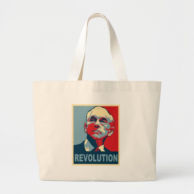 Grand Tote Bag Révolution de Ron Paul (Devant)