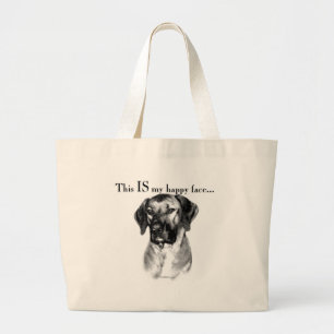 Grand Tote Bag Rhodesian Ridgeback Happy Face