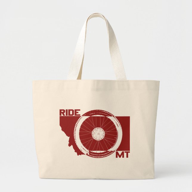 Grand Tote Bag Ride Montana (Devant)