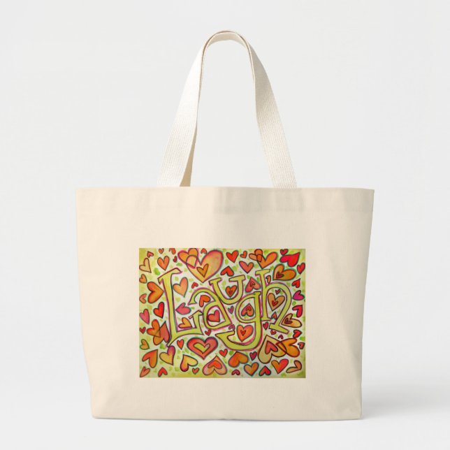Grand Tote Bag rire (Devant)