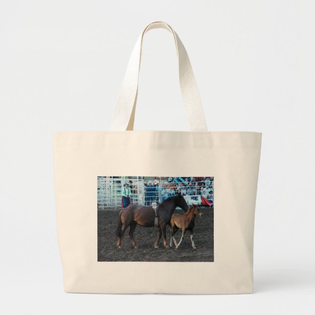 Grand Tote Bag Rodeo Mare et Foie (Devant)