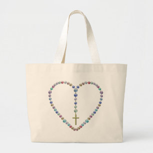 Grand Tote Bag Rosaire de perle #2