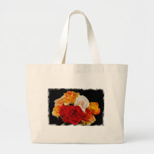 Grand Tote Bag Rose Bouquet