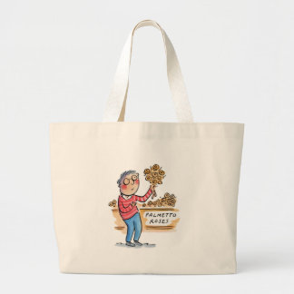 Grand Tote Bag Roses Palmetto