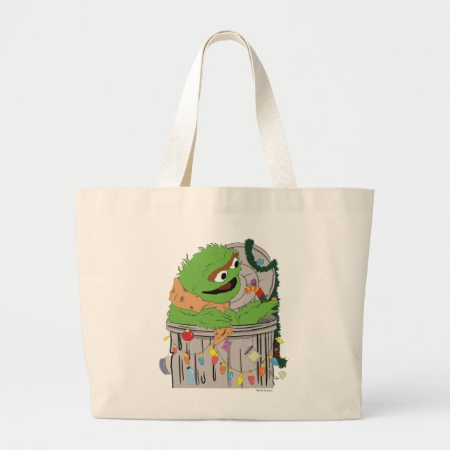 Grand Tote Bag Rue Sésame | Oscar de Noël le Groupement (Devant)