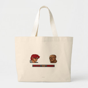Grand Tote Bag Ryu contre Sagat
