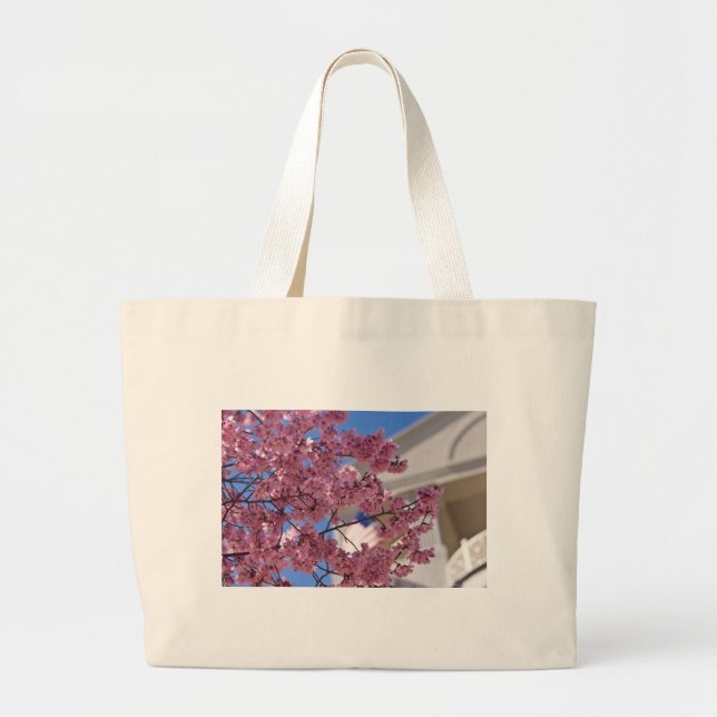 Grand Tote Bag Sakura Cherry Blossoms (Devant)