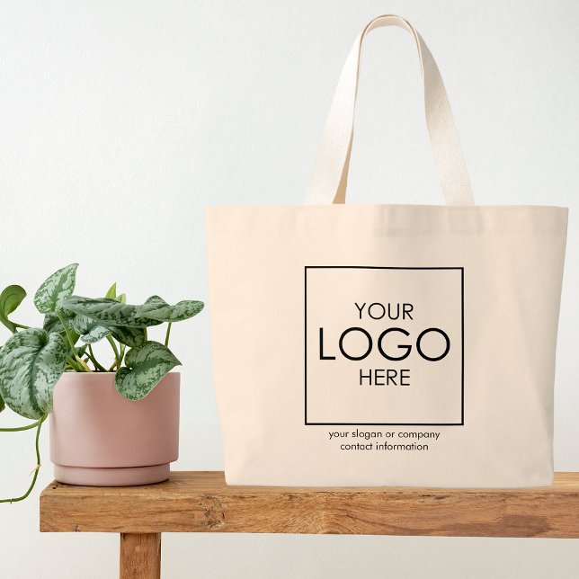 Grand Tote Bag Salon de promotion professionnelle Swag Your Logo (Créateur téléchargé)