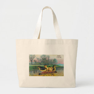 Grand Tote Bag Salutations de Pâques