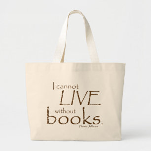 Grand Tote Bag Sans livres
